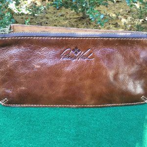 Patricia Nash Leather Wristlet
